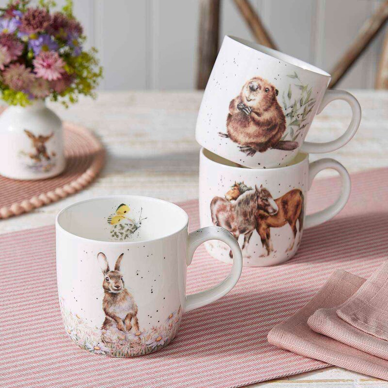 Wrendale Design Fresh as a Daisy krus 31 cl hare