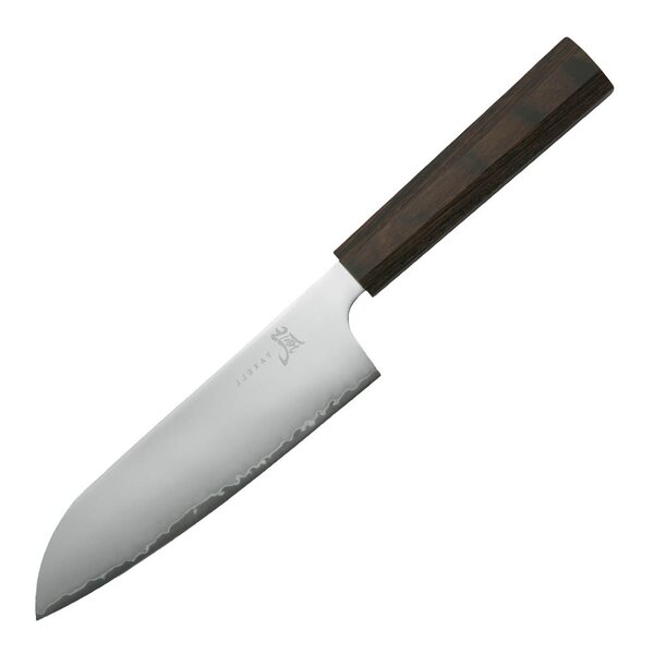 Yaxell Hana santokukniv 16,5 cm brun