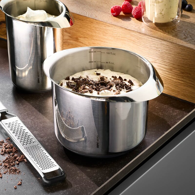 Gefu Mero miksebolle 3L stål