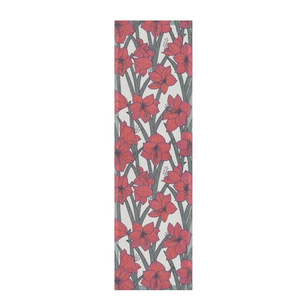 Ekelund Amaryllis løper 35x120 rød