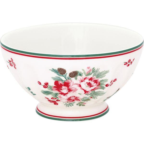 GreenGate Charline french bowl xlarge 13,5 cm 40 cl white