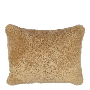 Natures collection A/S Pute new zealand saueskinn kort ull 35x45 cm honey