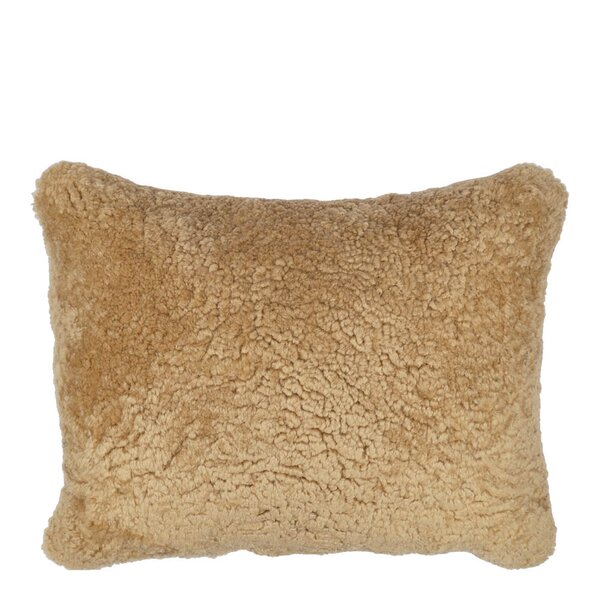 Natures collection A/S Pute new zealand saueskinn kort ull 35x45 cm honey