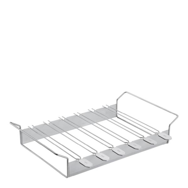 Rösle Grillspyd m/ stativ 6 stk 18/10 stål