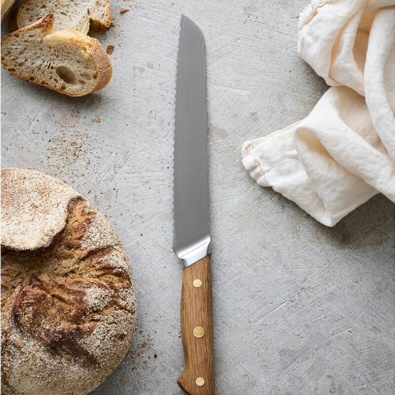 Pillivuyt Gourmet Douron santokukniv 30,5 cm damaskusstål/eik