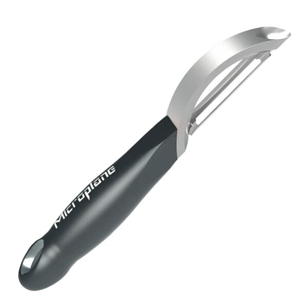 Microplane - Professional Tools dobbeltannet skreller 18,5 cm svart