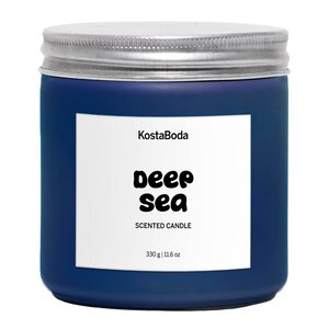 Kosta Boda Mind duftlys 10 cm Deep Sea
