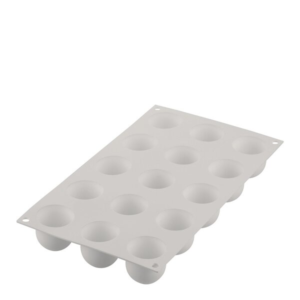 Silikomart Silikonform mini puff 15 stk 4x4 cm