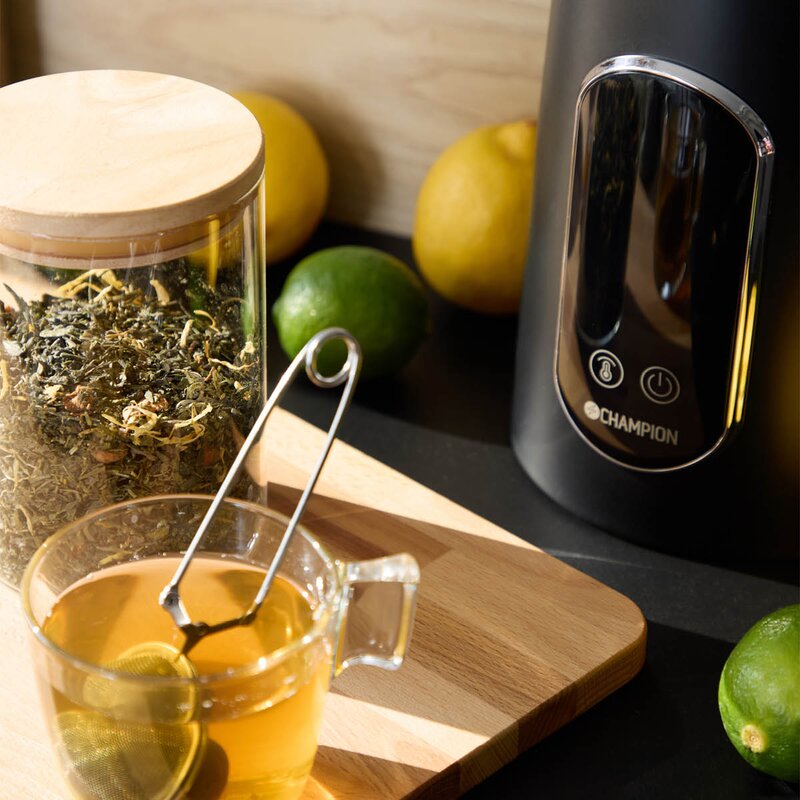 CHAMPION Vannkoker digital VK800 1,7L svart