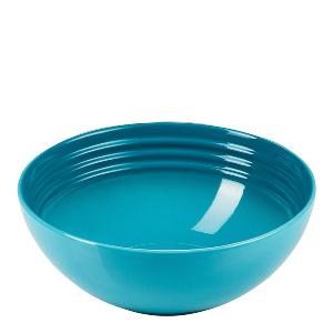 Le Creuset Signature dyp tallerken 16 cm caribbean