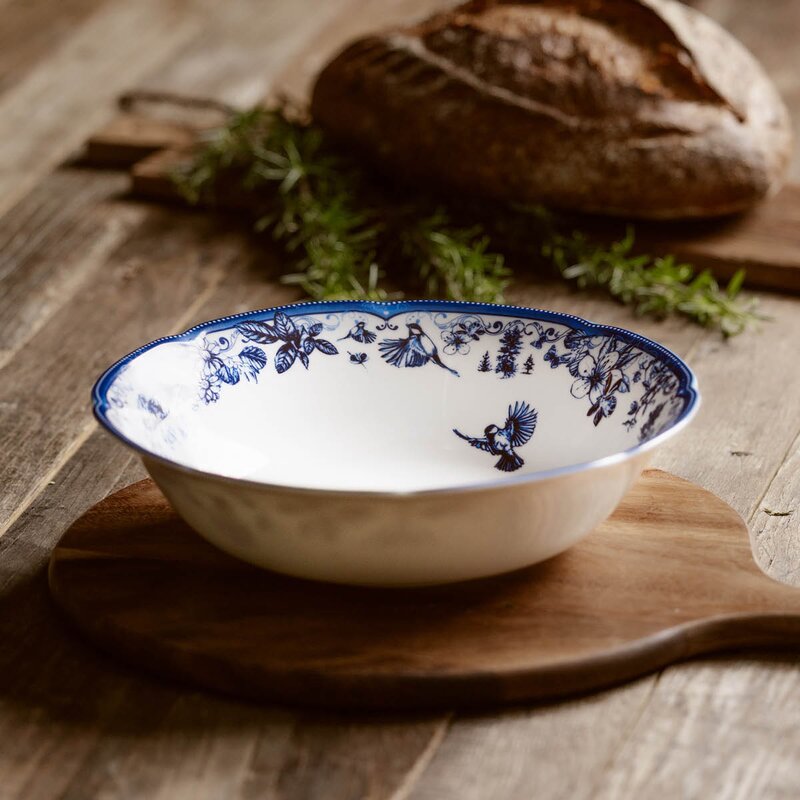 Magnor Fjord skål 25 cm blå