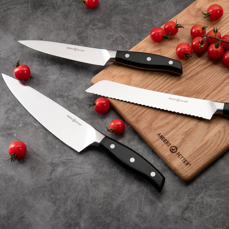 Anders Petter Stenfors sett med kniver 3 deler