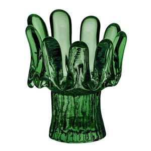 Kosta Boda Sunflower lyslykt 11,5 cm emerald green