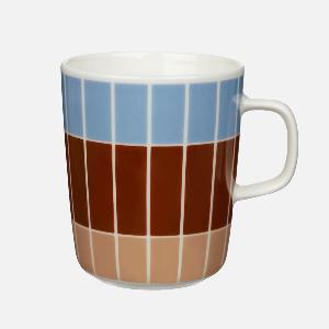Marimekko Oiva Tiiliskivi krus 25 cl brun