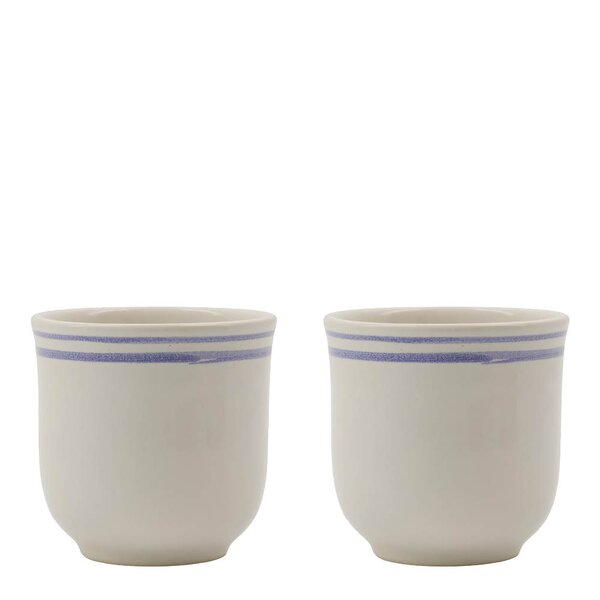 Nicolas Vahé Bistro krus 30 cl 2 stk blå/hvit