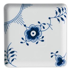 Royal Copenhagen Blå Mega Riflet tallerken 20