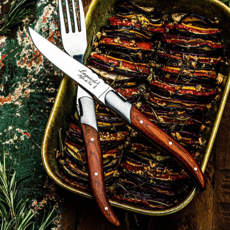 Laguiole Style de Vie Grillgaffel 10,5 cm 6 stk rose