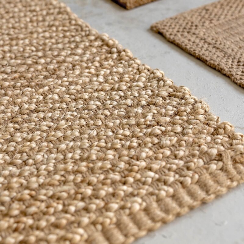 Lone Tepper Braid jute dørmatte 60x90 cm