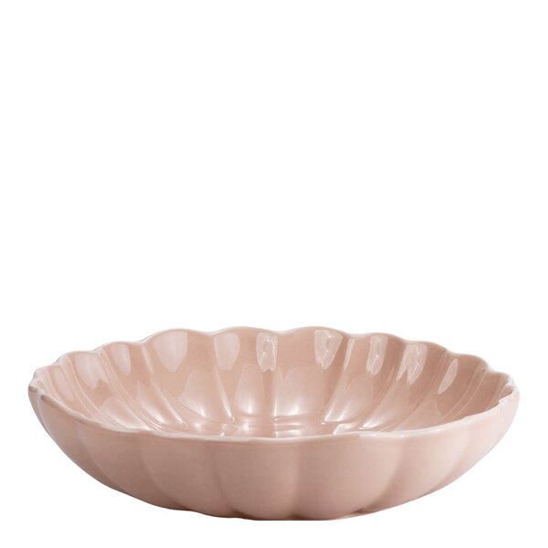 Stiernholm Lotus pastatallerken 21,5 cm støvet rosa