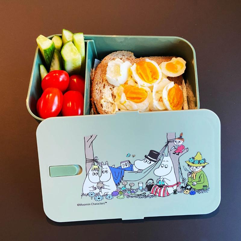 Mummi Mummi  matboks 6,5x12 cm Mummifamilien