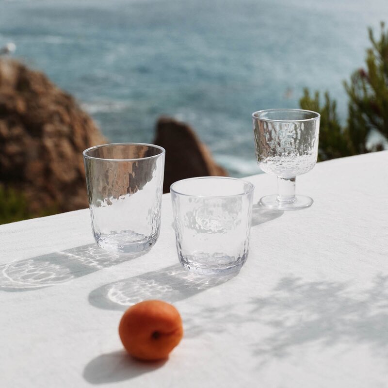 Arabia Mainio glass 30 cl 2 stk klar