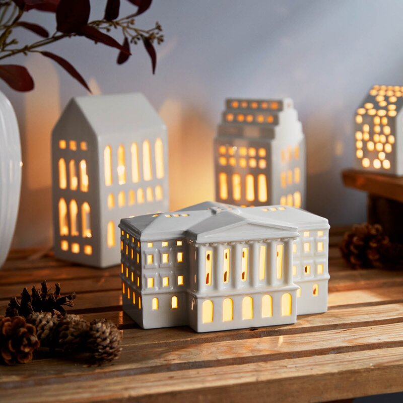 Kähler Urbania Tribute lyshus det norske slott hvit