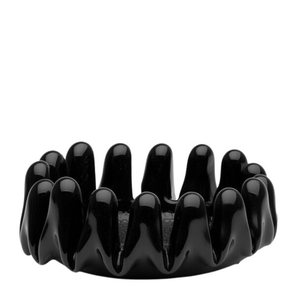 Kosta Boda - Sunflower bolle 7,5 cm svart