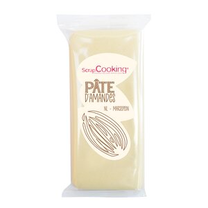 ScrapCooking Marsipan 200 g hvit