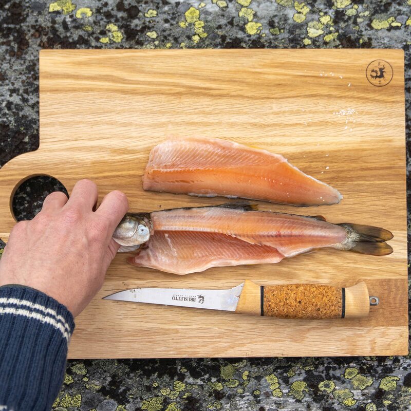 Brusletto Fiskern fiskekniv 24 cm kork