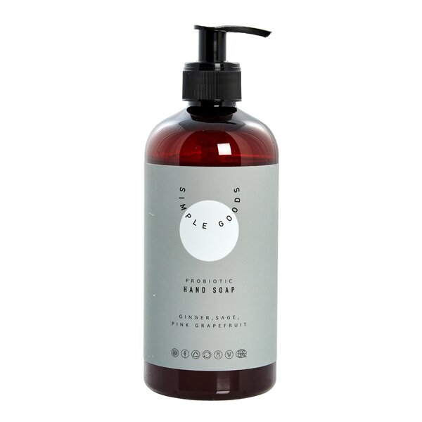 Simple Goods – Grapefruit håndsåpe 450 ml pumpeflaske lys blå