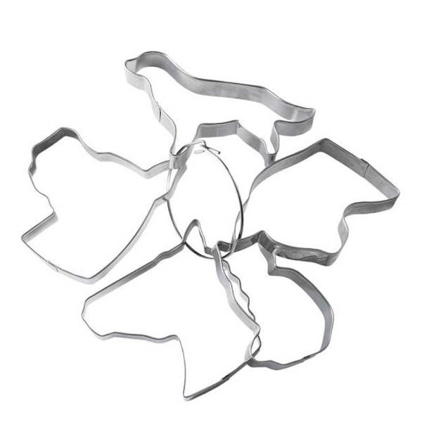 Gastromax Kakeformer husdyr i ring 5 stk