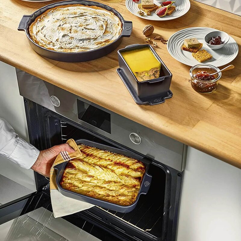 Peugeot Appolia ildfast form keramikk 22 cm matt svart