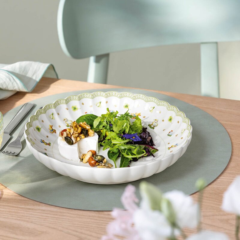 Villeroy & Boch Easter Delight pastaskål 24x5 cm 70 cl hvit