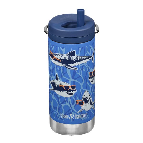 Klean Kanteen TKWide termokopp 35 cl med skrulokk Sharks in Shades