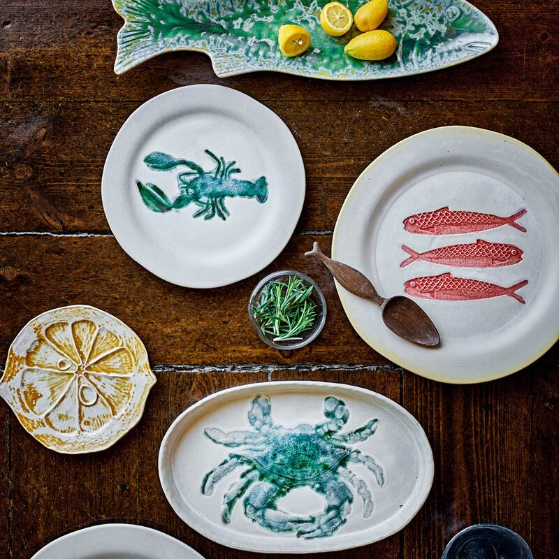 Creative Collection Hadden tallerken 27 cm 4 stk rød