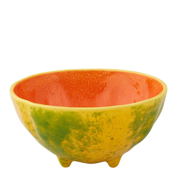 Bordallo Pinheiro Tropical Fruits skål 50 cl papaya