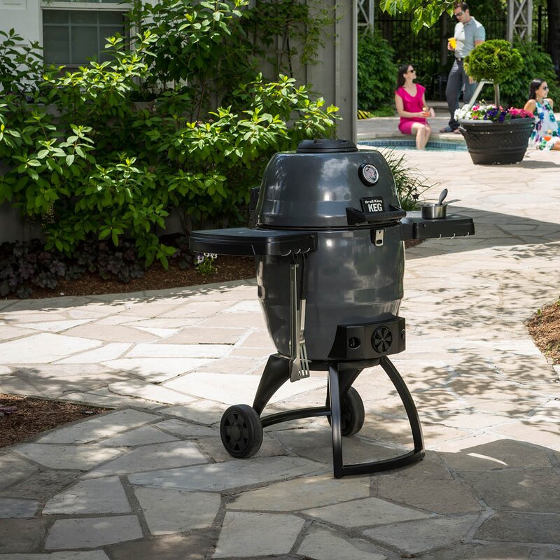 Broil King Kamadogrill KEG 5000 kullgrill med sidebord