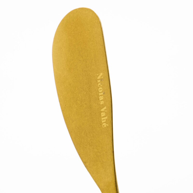 Nicolas Vahé Daily smørkniv 16 cm 4 stk antikk gullfinish