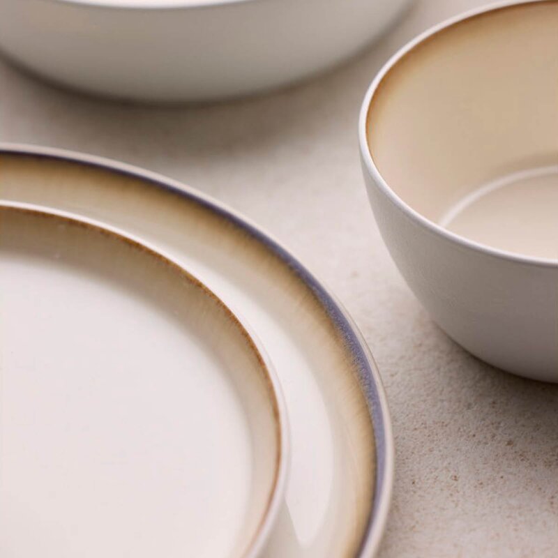 Bitz Gastro tallerken 27 cm hvit/kremhvit