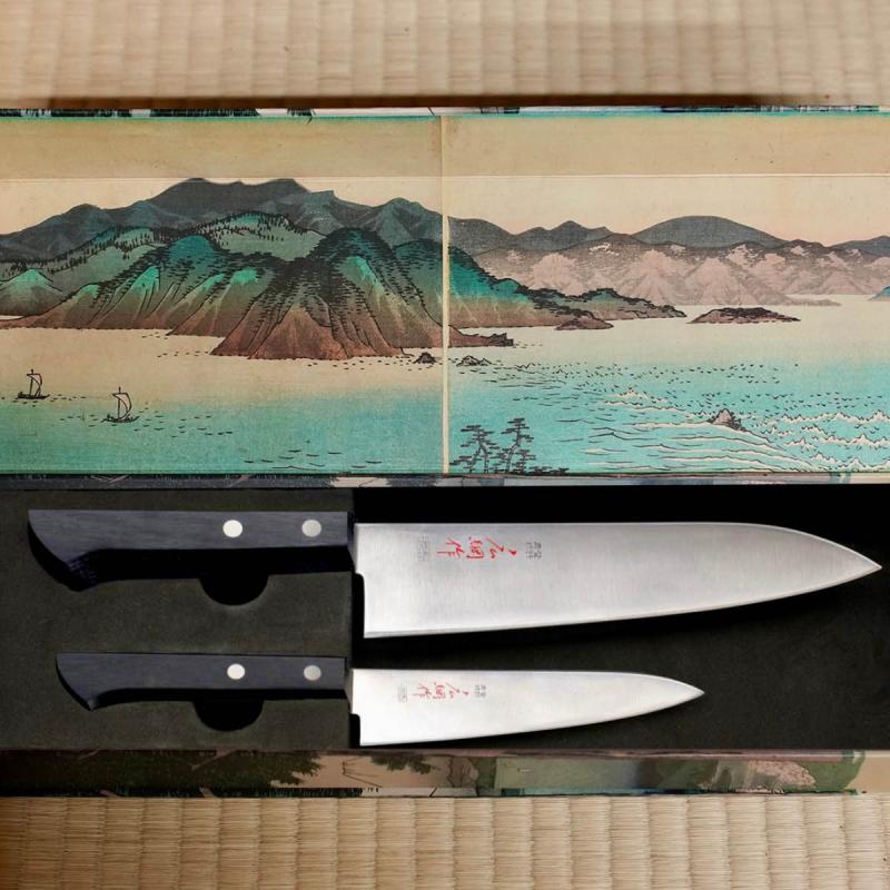 Masahiro MV grønnsakskniv/kokkekniv sølv