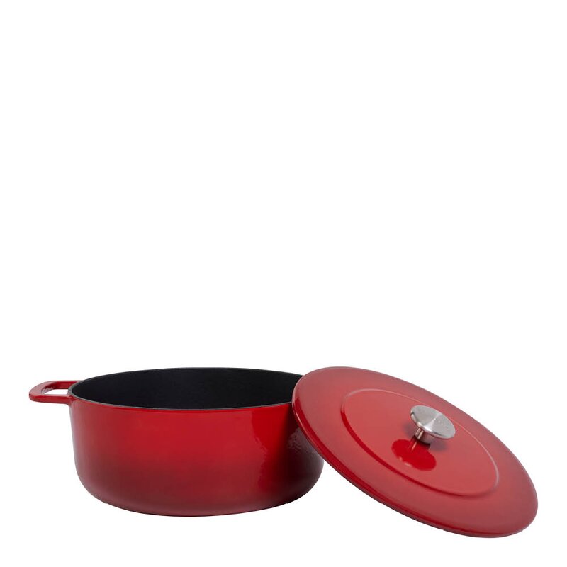 Combekk Støpejernsgryte 24 cm 3,8L cherry