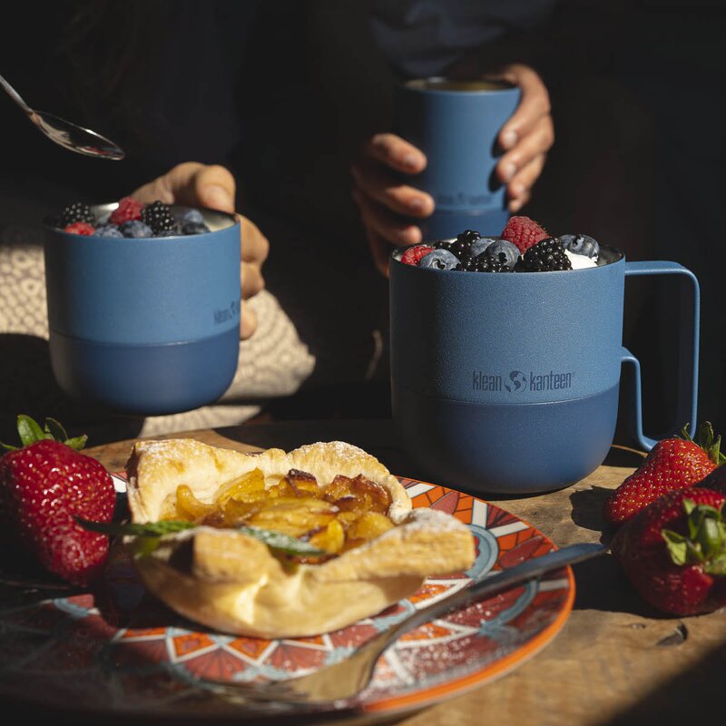 Klean Kanteen Rise kopp 41 cl med flipplokk stellar