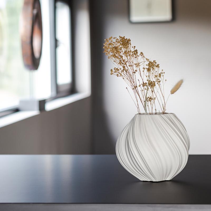 Stiernholm Flwr vase 16 cm hvit