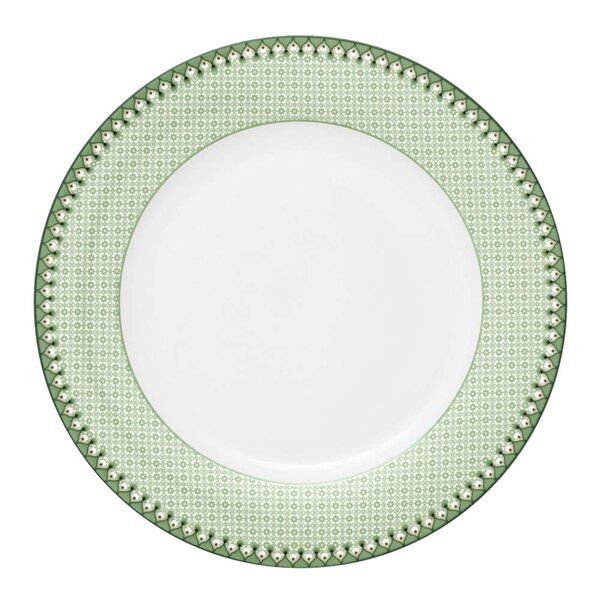 Pip Studio Lily & Lotus Tiles tallerken 26,5 cm lysegrønn