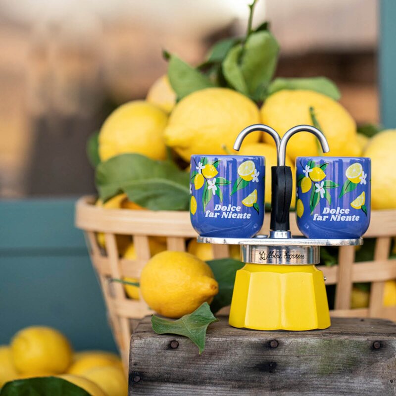 Bialetti Mercato Della Frutta kopp 7 cl 4 stk multi