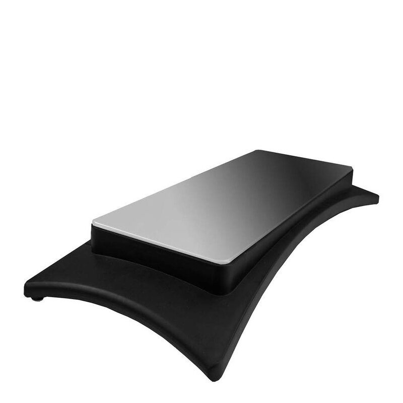 Åviken Varmeplate dobbel 850W svart
