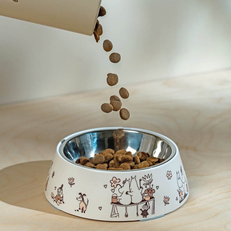 Muurla Mummi Pets matskål 32,5 cl beige