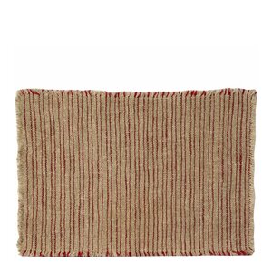 Holmen Amani dekkebrikke 33x48 cm rød