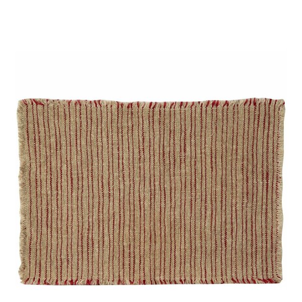 Holmen Amani dekkebrikke 33x48 cm rød