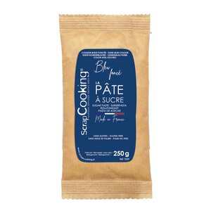 ScrapCooking Fondant 250 g mørk blå